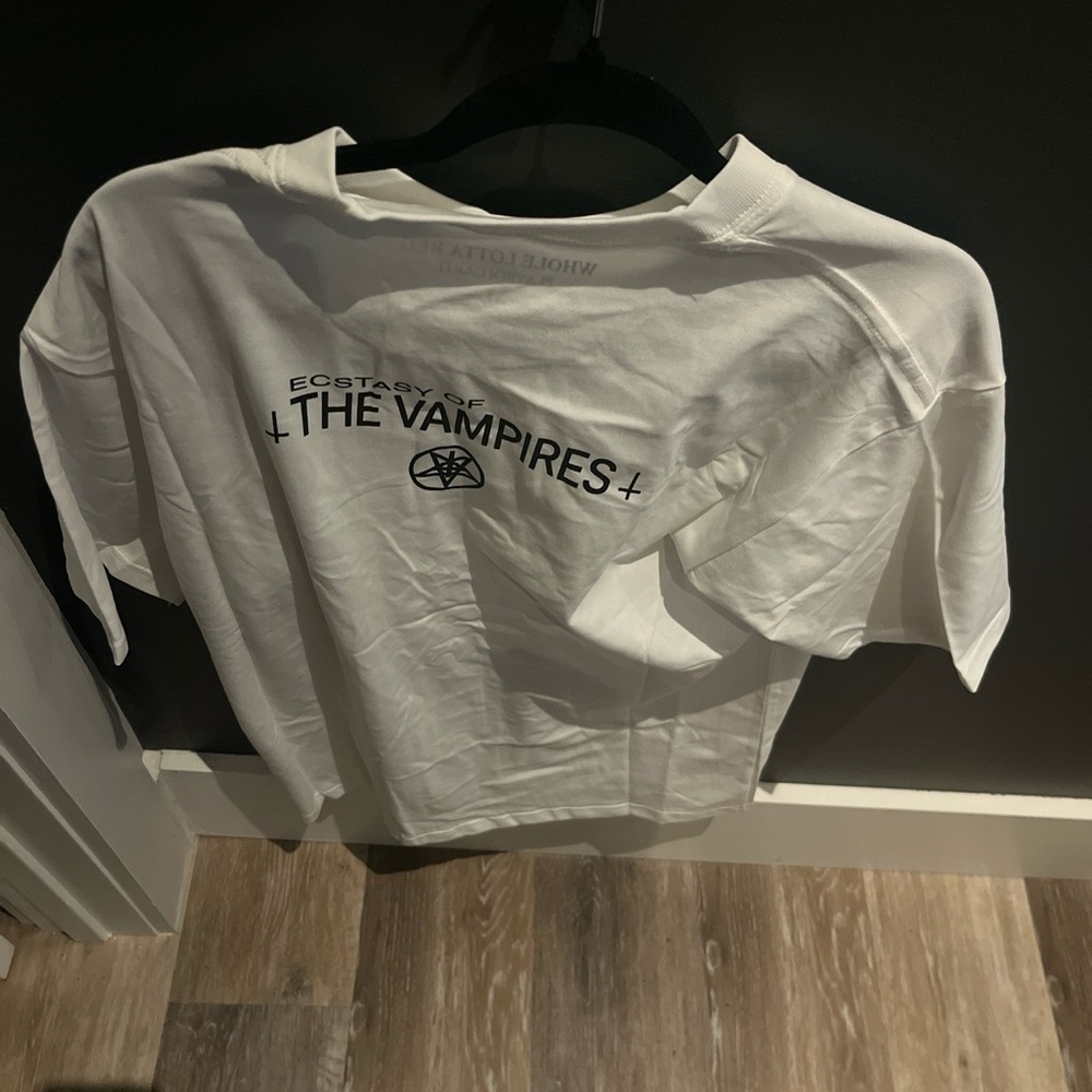 Playboi carti ecstasy of the vampires t-shirt